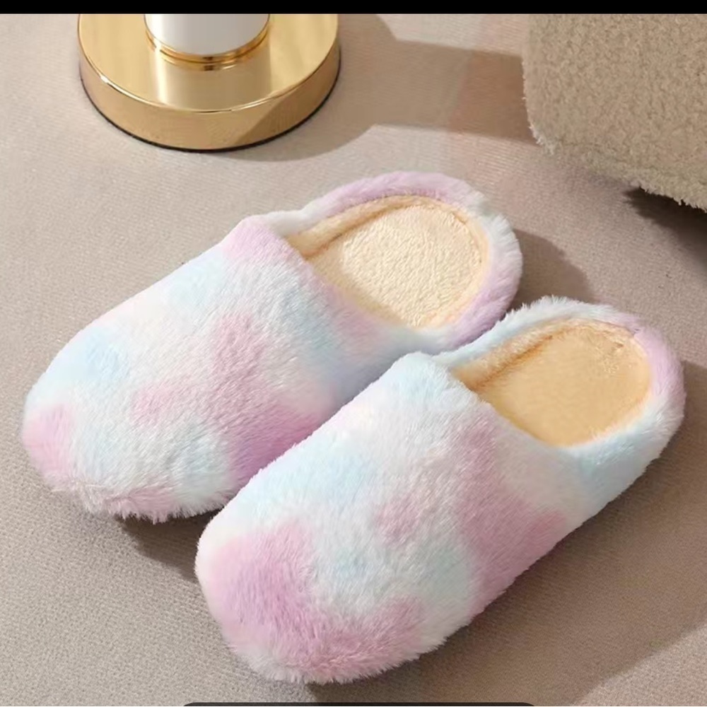 NEW, Tie dye, Indoor House Shoes - Picture 2 of 2